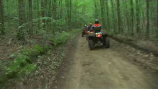 Indian River Michigan ATV Trail [upl. by Immij559]