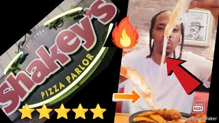 Shakeys 🍕🍕mukbang 🔥🔥🔥 bigback [upl. by Assirolc406]