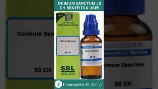 ocimum sanctum 30 ch BENEFITS amp USES  Dr Fahim Herbalist [upl. by Gibeon]