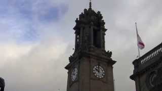 South Shields Town Hall Clock [upl. by Nelhsa]