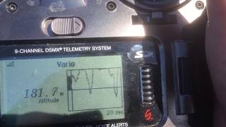 Spektrum DX9 Variometeraltitude gauge [upl. by Nitsyrc]