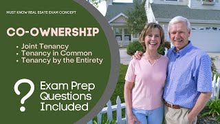 CoOwnership Joint Tenancy Tenancy in Common and Tenancy by the Entirety [upl. by Leanne496]