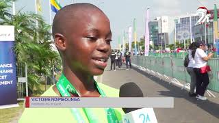 GABON SPORT MARATHON DU GABON LE PRYTANÉE MILITAIRE DE LIBREVILLE RÈGNE EN MAÎTRE [upl. by Bridwell]