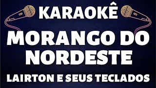 Karaoke  Lairton e Seus Teclados  Morango do Nordeste  Versao 2022 [upl. by Dulci]