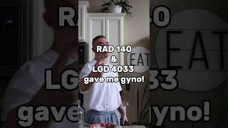 RAD 140 amp LGD 4033 gave me gyno [upl. by Droffig]