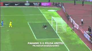 FINAL ERA Final Piala FA Pahang 21 Felda United [upl. by Mharg]