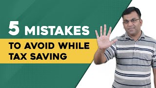 5 Mistakes To Avoid While Tax Saving  tax saving tips  ETMONEY [upl. by Lauhsoj]