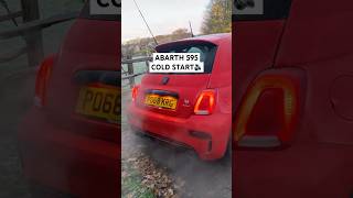 Abarth 595 Cold Start 🔊 abarth fiat500 fiatabarth abarth500 [upl. by Gavini275]