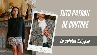 Tuto Patron Couture 🧵 Le Paletot Calypso [upl. by Martin]