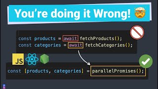 Youre using Javascript Promises The wrong way [upl. by Leumel]