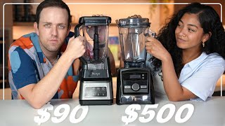 90 Ninja vs 500 Vitamix Is the Vitamix Blender Better [upl. by Tandy]