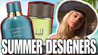 TOP 5 DESIGNER SUMMER FRAGRANCES FOR MEN 2024 Best Men´s Fragrances [upl. by Annaiel]