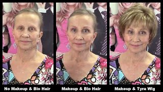 Amelias Makeover Part One Moodiful Makeup for Wigs Official Godivas Secret Wigs Video [upl. by Ysnap]