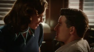 Agent Carter 2x10 Peggy and Daniel kiss scene [upl. by Telrats529]