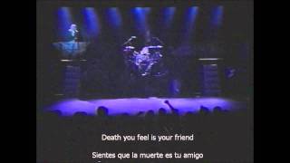 Bloodgood  Alone in Suicide  Live  English  Spanish Lyrics [upl. by Vocaay636]