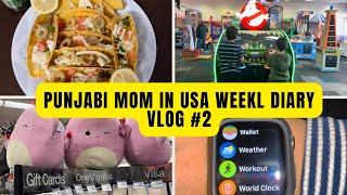 Punjabi Mom In USA weekly Diary Vlog  2  Quality Time with Family  yummy And Easy Tacos Recipe [upl. by Clerk]