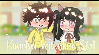 Kimetsu Valentine SkitKimetsu GakuenSHIPS IN DESC [upl. by Shriver]