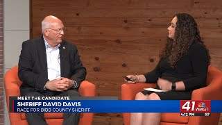 Decision 2024 Meet Sheriff David Davis candidate for Bibb County Sheriff [upl. by Klaus]