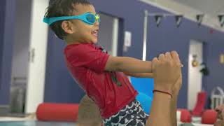 Infants swimming lessons at Kings Swim School swimminglessons [upl. by Suirred]