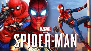 Como CONSEGUIR TODOS los TRAJES de MARVELS SPIDERMAN PS4 [upl. by Nalyk]