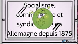 socialisme communisme syndicalisme en Allemagne depuis 1875 Terminale ES L [upl. by Aidile473]