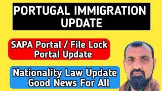 Portugal immigration new update  Portugal Immigration New Updates  travelwithrafique [upl. by Seaton656]