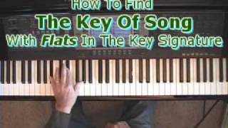 How To Find The Key Of A Song When There Are Flats In The Key Signature [upl. by Assylla776]