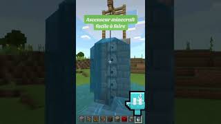 Minecraft  ascenseur facile à faire [upl. by Dudley]