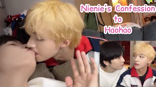 EngSubHaoNie 💞 Nienies Confession to Haohao  quotHaohao is the only one in my worldquot ❤ 220126 [upl. by Cicero610]