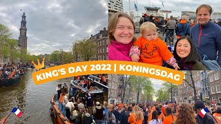 KINGS DAY AMSTERDAM  what to do amp where to go on the biggest Dutch holiday of the year 🇳🇱🧡 [upl. by Keli450]