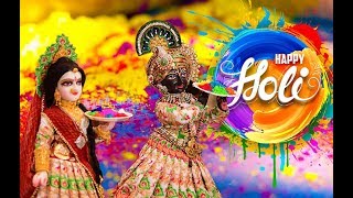 Happy Holi animated best wishes greetings whatsapp video message [upl. by Buonomo]