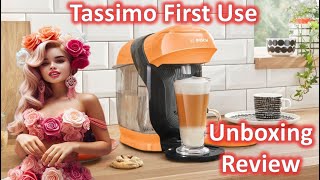 Tassimo Style Coffee Machine first use Unboxing amp Review How to use [upl. by Eeral]