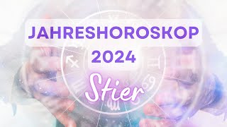 Jahreshoroskop 2024 für das Sternzeichen Stier [upl. by Hallock]