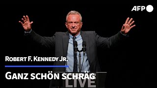 Schräger Verschwörungstheoretiker Kennedy wird neuer USGesundheitsminister  AFP [upl. by Adham]