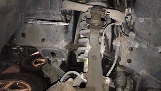 Upper control arms and ball joint replacement Chevy trailblazer [upl. by Nnylyma]