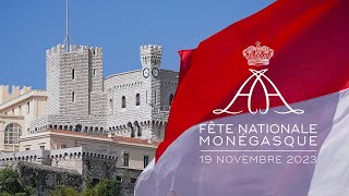 Fête Nationale 2023  Te Deum en la Cathédrale et Cérémonie au Palais Princier [upl. by Einohpets497]