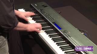 Yamaha CP4 Stage Piano Overview  Full Compass [upl. by Meridith]