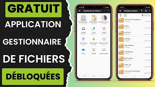 Meilleure application de gestionnaire de fichiers pour Android [upl. by Murtagh]