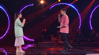 Rafaela Silva e Fernando Daniel  quotMelodia da Saudadequot  The Voice Kids [upl. by Nylteak]