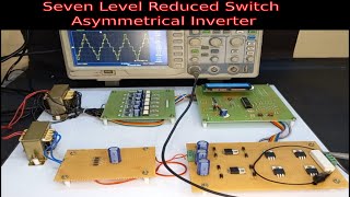 Seven Level  Multilevel Inverter with Reduced number of Switches and DC Source  Final year Project [upl. by Londoner]