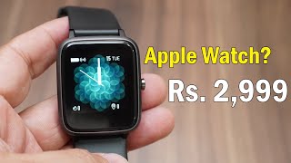 Noise ColorFit Pro 2 Smartwatch looks like Apple Watch for Rs 2999 [upl. by Eilyr]