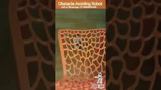 Obstacle Avoiding Robot  Obstacle Avoiding Vehicle  Obstacle Avoiding Rover [upl. by Massie]