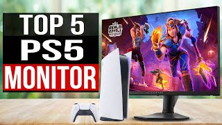 TOP 5 Best Monitor for PS5 2024 [upl. by Ryley]