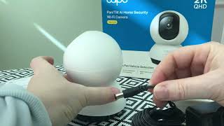 Tapo C220 Wifi Camera  Set up instructions  part 2 of 3 [upl. by Au76]