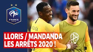 Lloris  Mandanda leurs plus beaux arrêts en 2020 Equipe de France I FFF 2020 [upl. by Tillman]