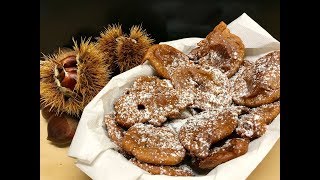 Frittelle di Castagne  Ricetta Facile da Preparare [upl. by Eddi]