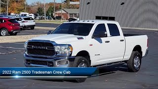 2022 Ram 2500 Tradesman Crew Cab Kent Akron Stow Canton Cleveland [upl. by Guise886]