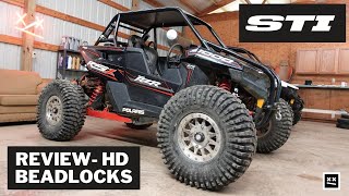 The BEST UTV Beadlock Wheels on a Budget STI HD Beadlock Review [upl. by Elliot]