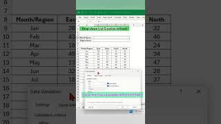 How to create a drop down list in excel excel [upl. by Saref]