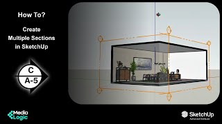 HowTo Create Multiple Section in SketchUp [upl. by Innoc541]